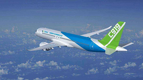 大飛機C919的呼吸空氣更干凈、新鮮、均勻